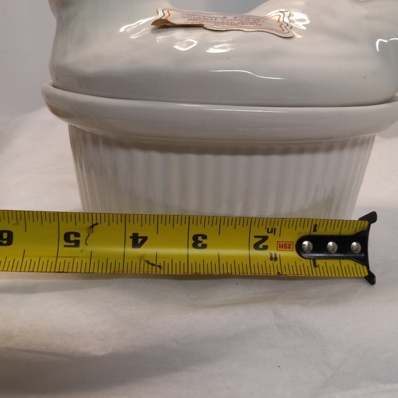 French Chef Gourmet Cookware Rooster Gravy Server California Pottery Ovenproof - Picture 9 of 11